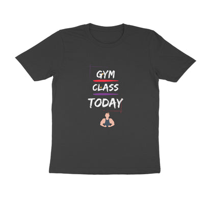Gym class today- Fitness Collection Men's Basic Cotton Tshirt-16